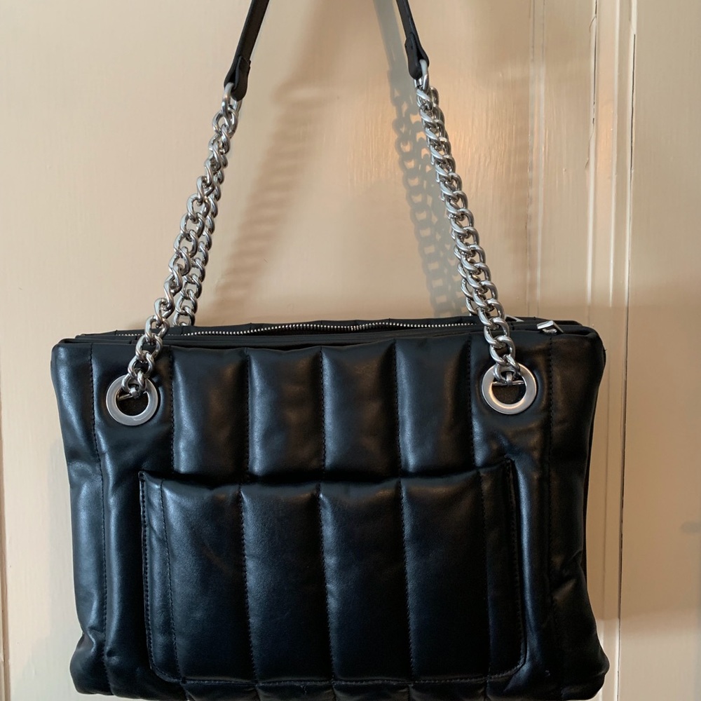 ZARA leather handbag